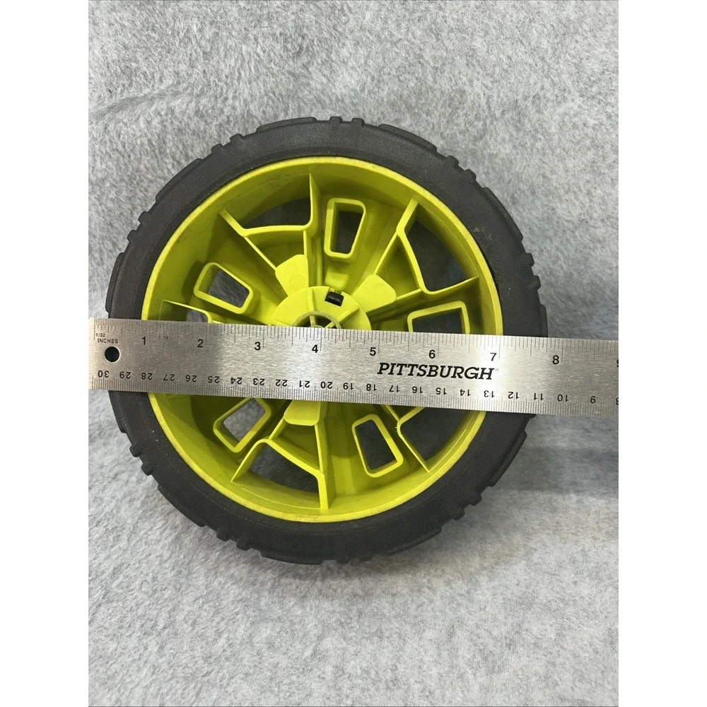 Ryobi Part 18 V push mower P1109 used   Rear Wheel